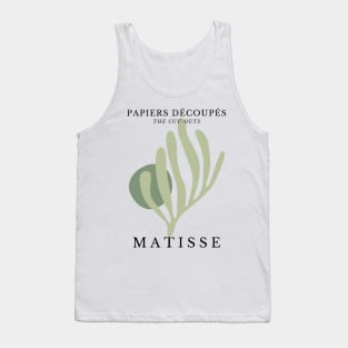 Henri Matisse Cut Outs Green Remake Museum Matisse Tank Top